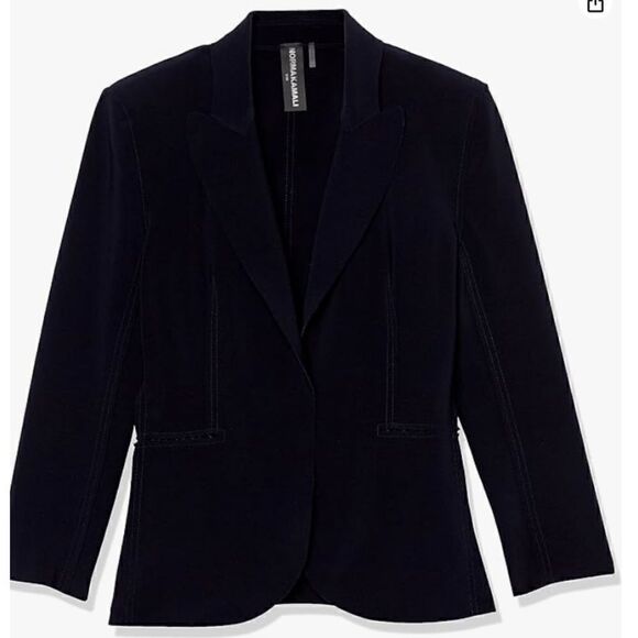 Norma Kamali Womens Large Car Coat NWT - Picture 1 of 8